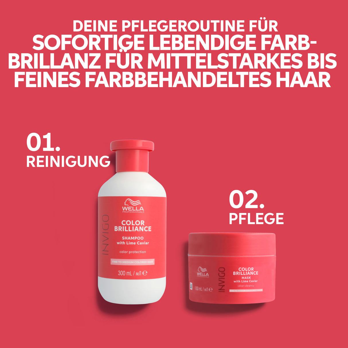 Wella Invigo Color Brilliance Shampoo Fine