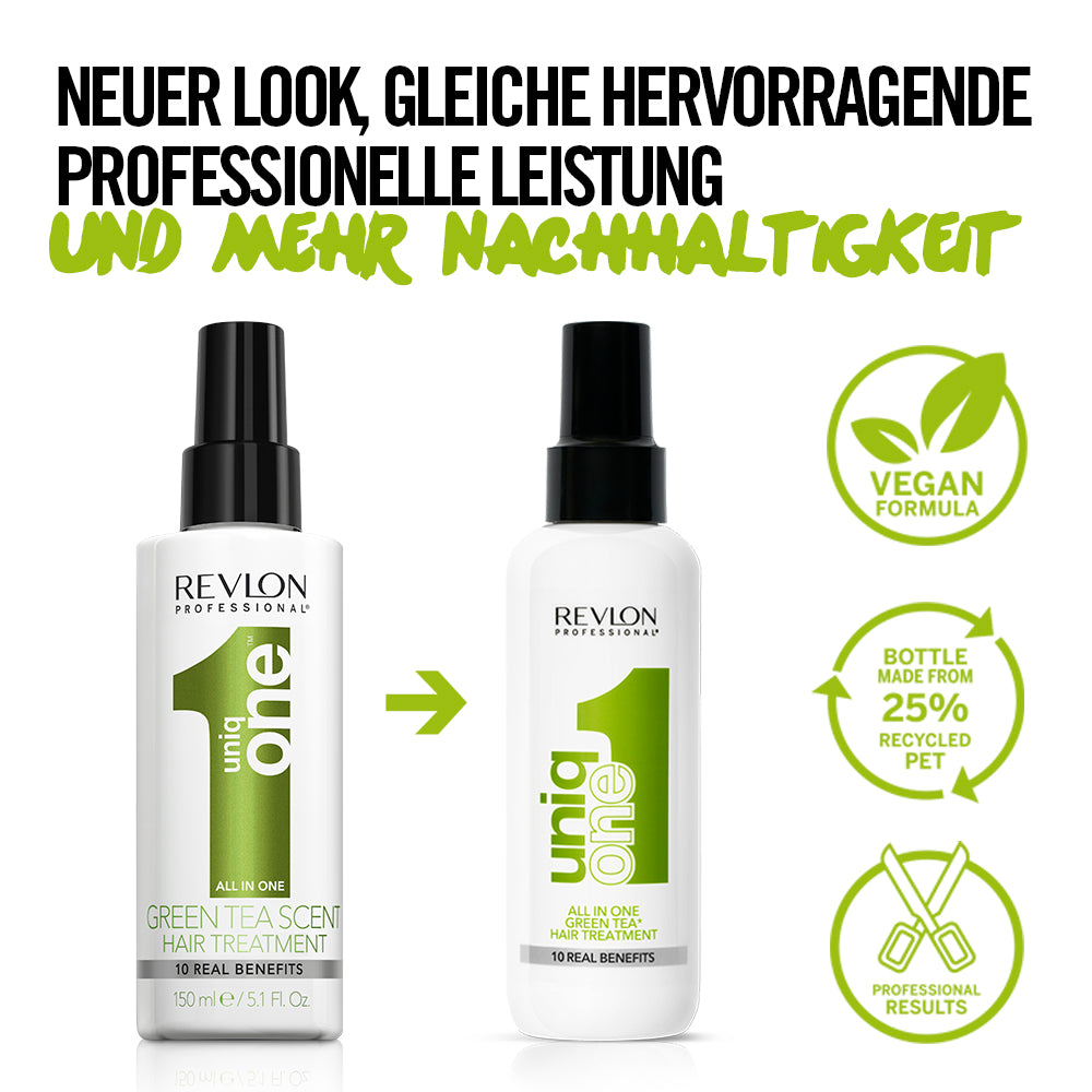 Revlon Prof. Uniqone Hair Treatment Green Tea 150ml