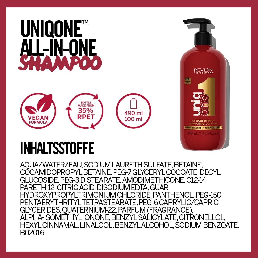 Revlon Prof. Uniqone Shampoo 490ml
