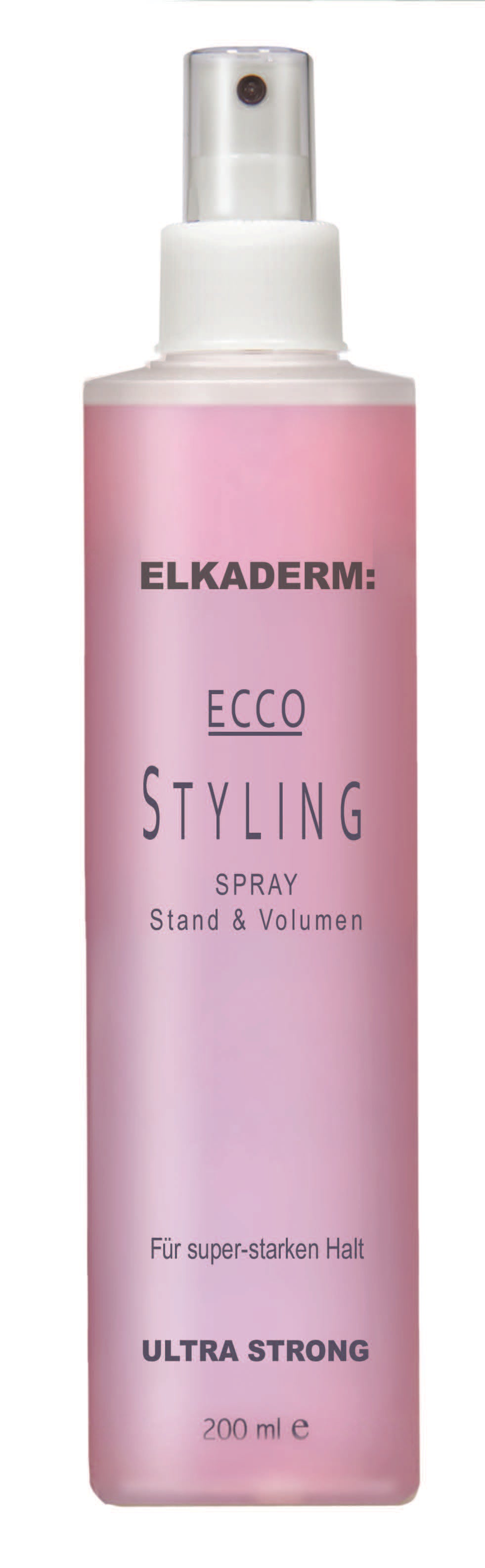 Elkaderm Styling Spray ultra strong / non aerosol  200 ml