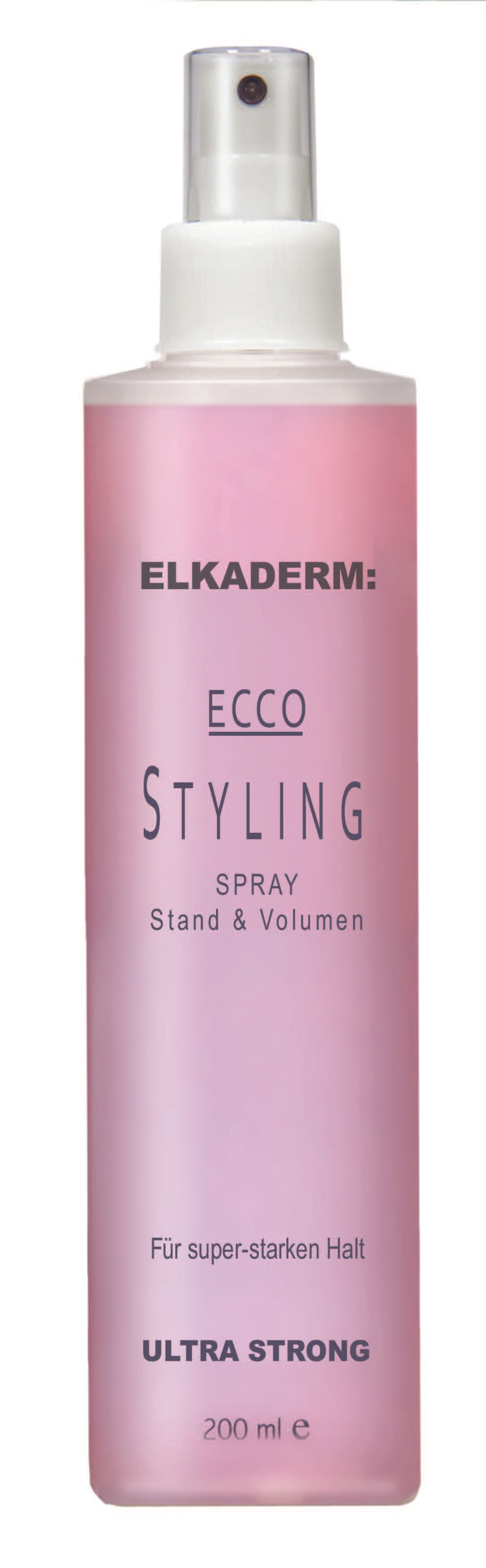 Elkaderm Styling Spray ultra strong / non aerosol  200 ml