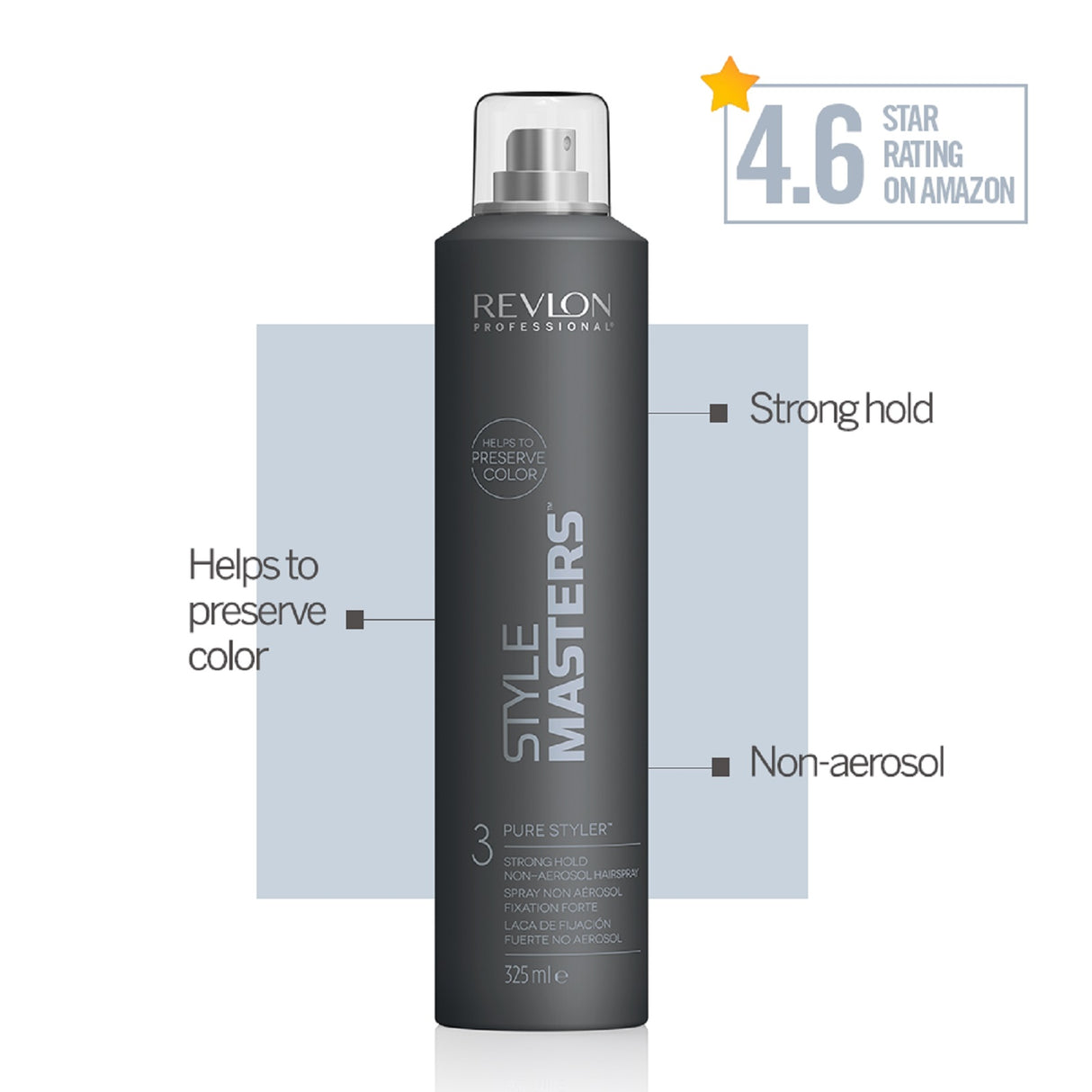 Revlon Prof. Style Masters Pure Styler Hairspray 325ml