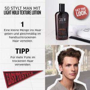 American Crew Classic Light Hold Texture Lotion 250ml
