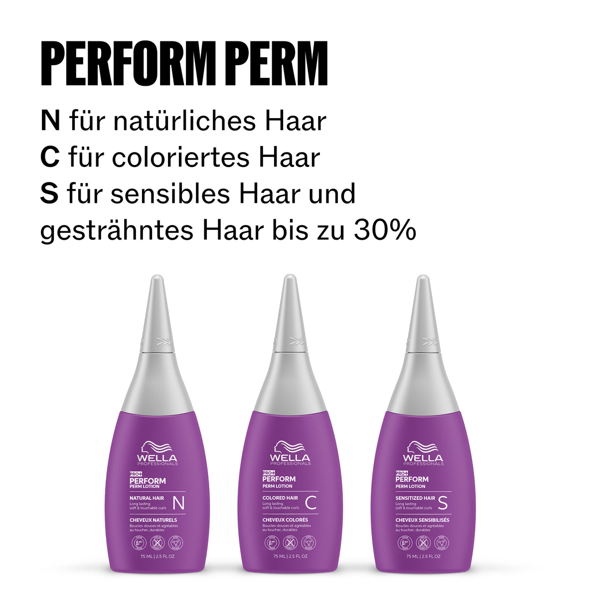 Pro+ Perform Dauerwellen Lotion